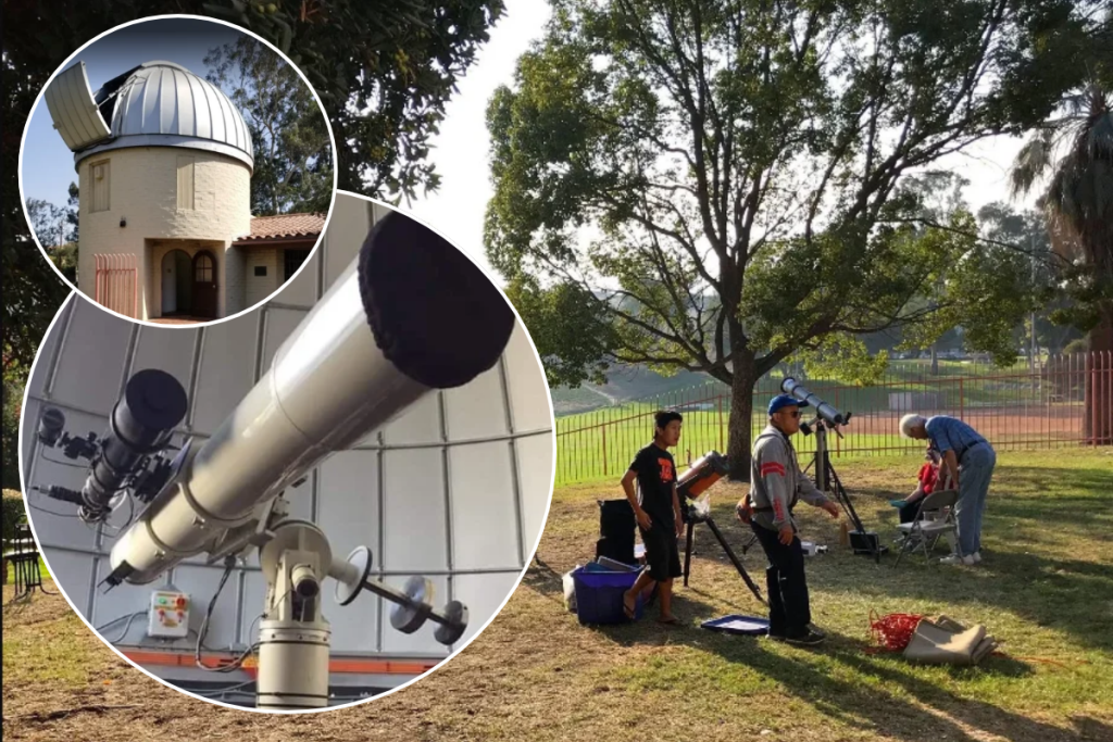 This tiny observatory in L.A. lets you look through a real telescope for free – and many Angelenos have no idea it’s there