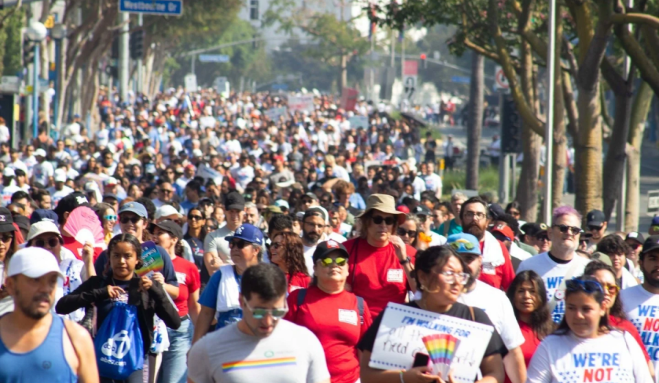 L.A. is shutting down nearly 2 miles of streets this weekend as 20,000 people are expected to join the AIDS Walk