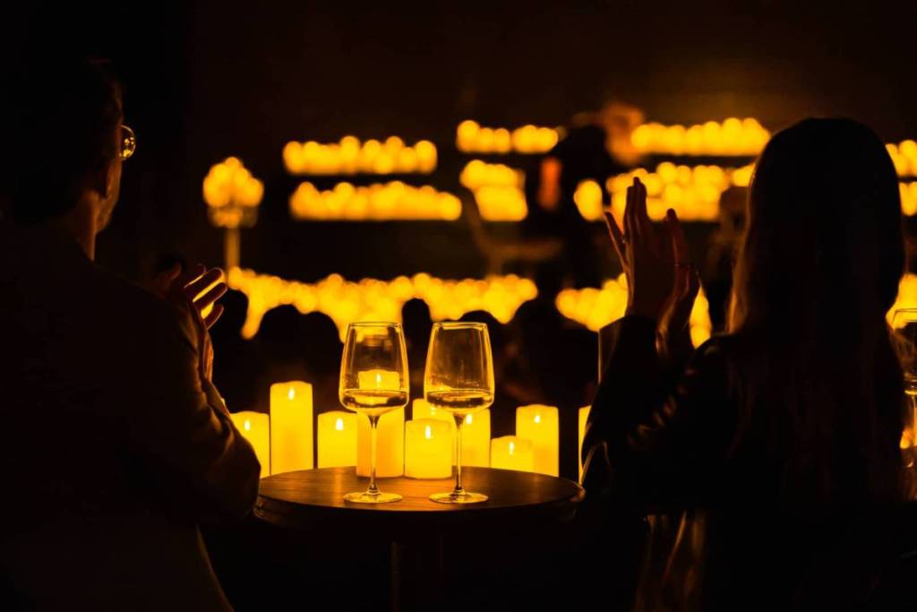 Inside the new candlelit soirée taking over Catch One: The historic 1925 Los Angeles cultural monument now pairs five selected wines with a live string quartet