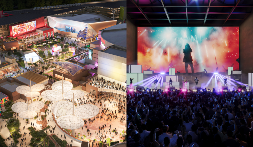 34 Jahre nach der Eröffnung des Honda Centers in Anaheim bauen die Architekten hinter der „Sphere“ in Las Vegas direkt nebenan eine riesige Konzerthalle mit 5.000 Plätzen – und die soll in 6 Monaten eröffnet werden