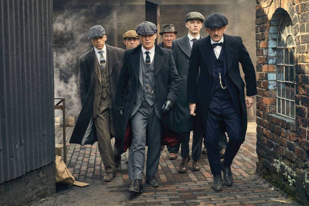 Die „Peaky Blinders“-Bande aus der gleichnamigen BBC-Serie