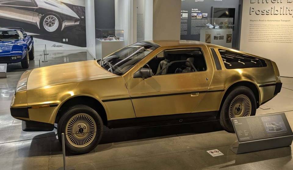 In 1981, American Express listed a solid gold DeLorean for a staggering $86,000; 45 years later, the incredibly rare vehicle sits hidden in an underground L.A. vault next to a sports car Elvis Presley shot three times