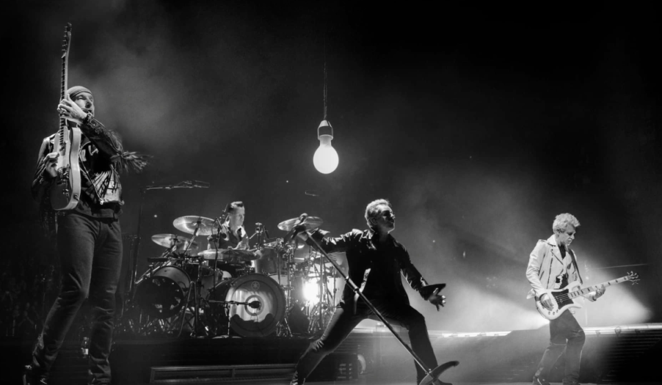 In 2002, U2 played the Super Bowl halftime show; 23 years later, the 22-time Grammy winners will headline the NFL’s first-ever Thanksgiving Eve game at SoFi Stadium