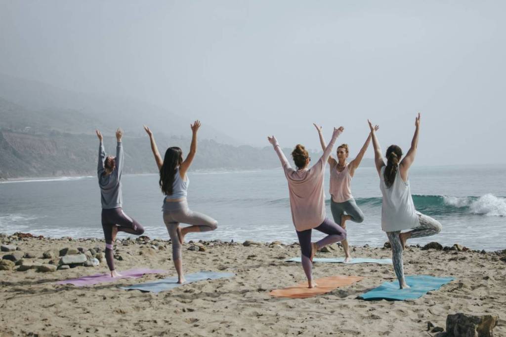Venice is hosting a free oceanfront yoga festival and block party at Muscle Beach this weekend