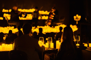 Five curated wines, a live professional string quartet, and thousands of flickering candles; inside the new 70-minute Candlelight Wine experience taking over L.A.’s historic Catch One venue