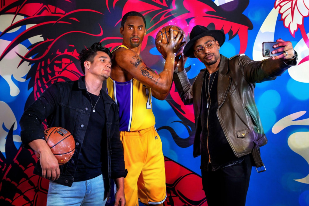 Kobe Bryant figure at Madame Tussauds Hollywood