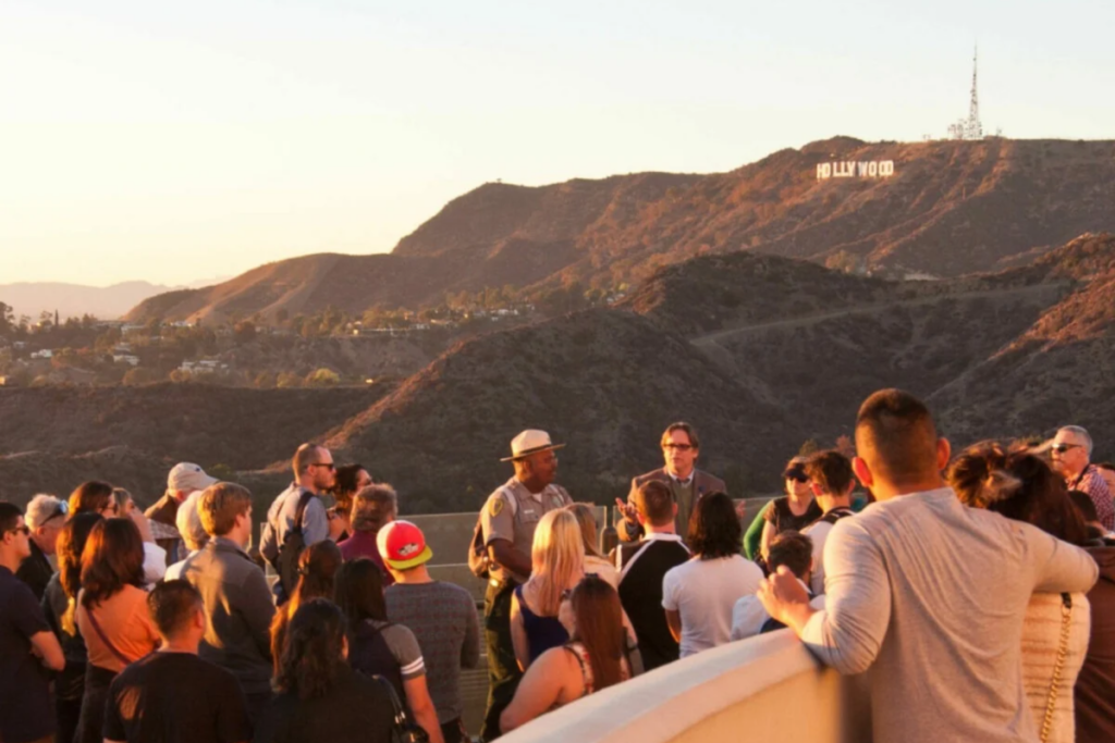 L.A. locals can explore Griffith Park after dark alongside urban ecologists and rangers tomorrow, complete with sunset views and night-sky observation stops