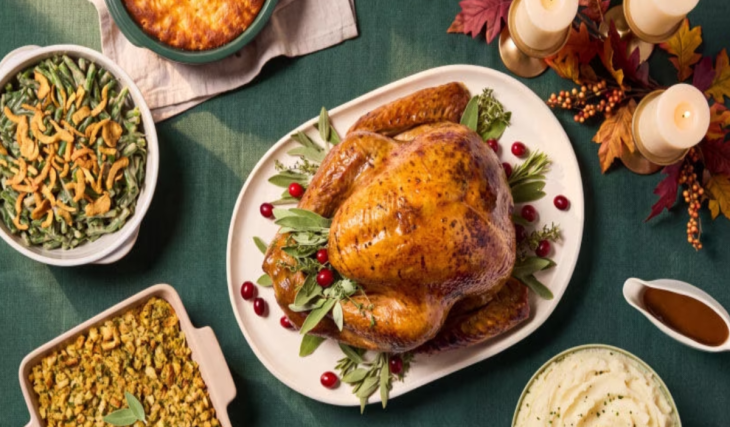Walmart unveils a $35 holiday meal basket that feeds 10 people; the bundle includes six extra items and is $5 cheaper than last year