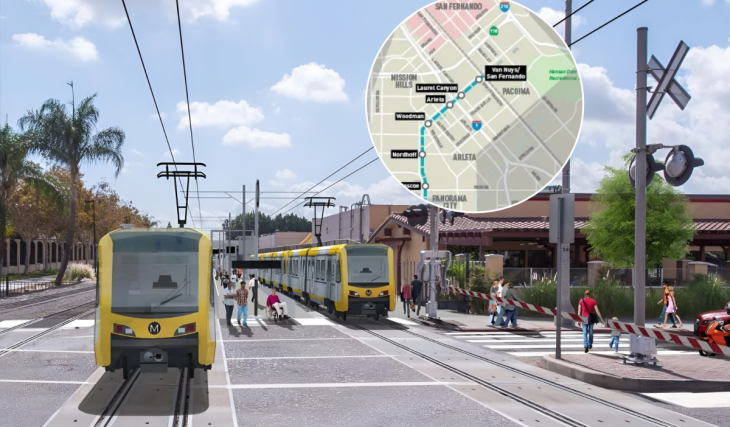 L.A. Metro’s $4B San Fernando Valley rail line is coming with 11 stations over 6.7 miles: See every stop on the route