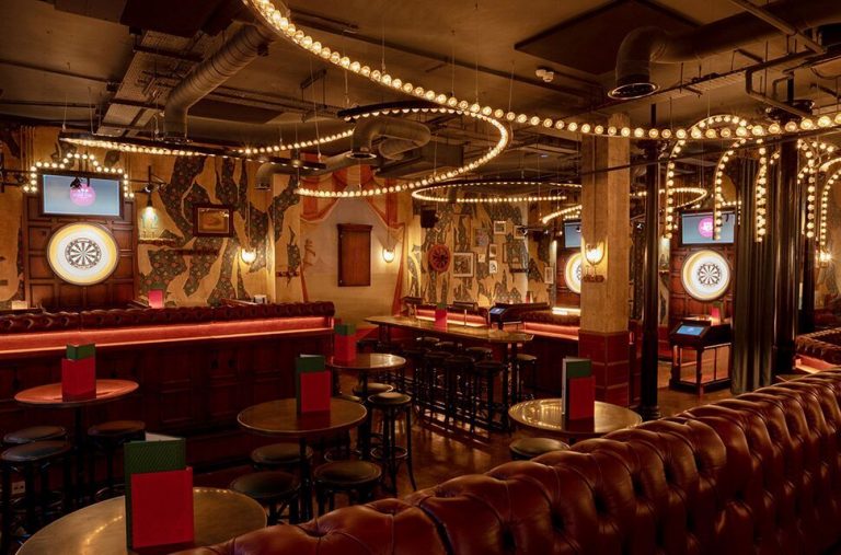 The FairgroundInspired Darts Bar That's Perfect For Mates Dates
