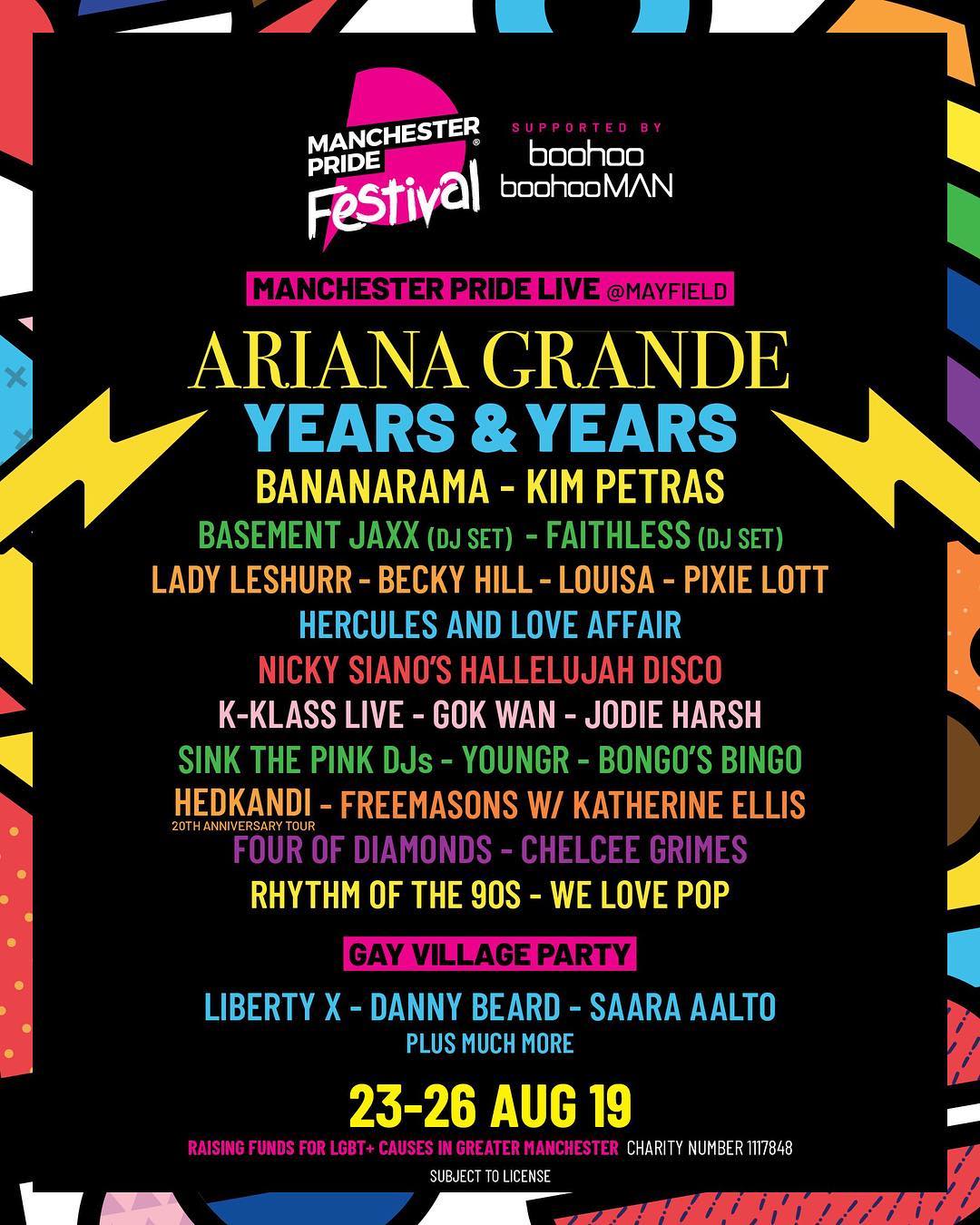 Ariana Grande Will Headline Manchester Pride Organisers Have Revealed ariana-grande-will-headline-manchester-pride-organisers-have-revealed
