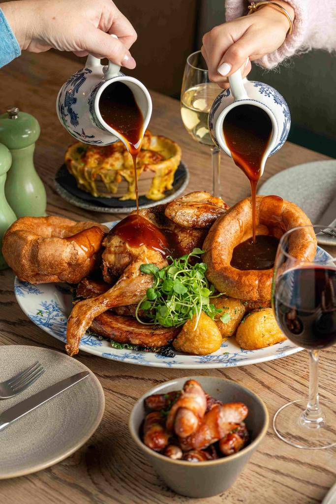 roast platter at the refuge