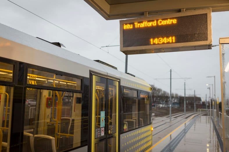 The Trafford Centre Metrolink Line Will Open Months Earlier Than Expected