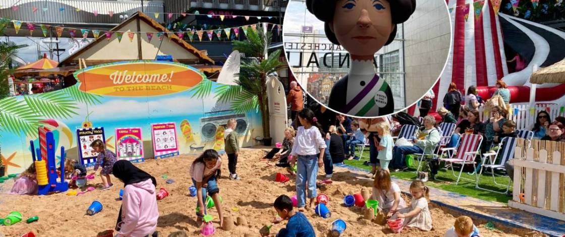 A giant pop-up beach, immersive Simpsons dining, and free summer street festival: the ultimate Greater Manchester weekend guide with options for every budget