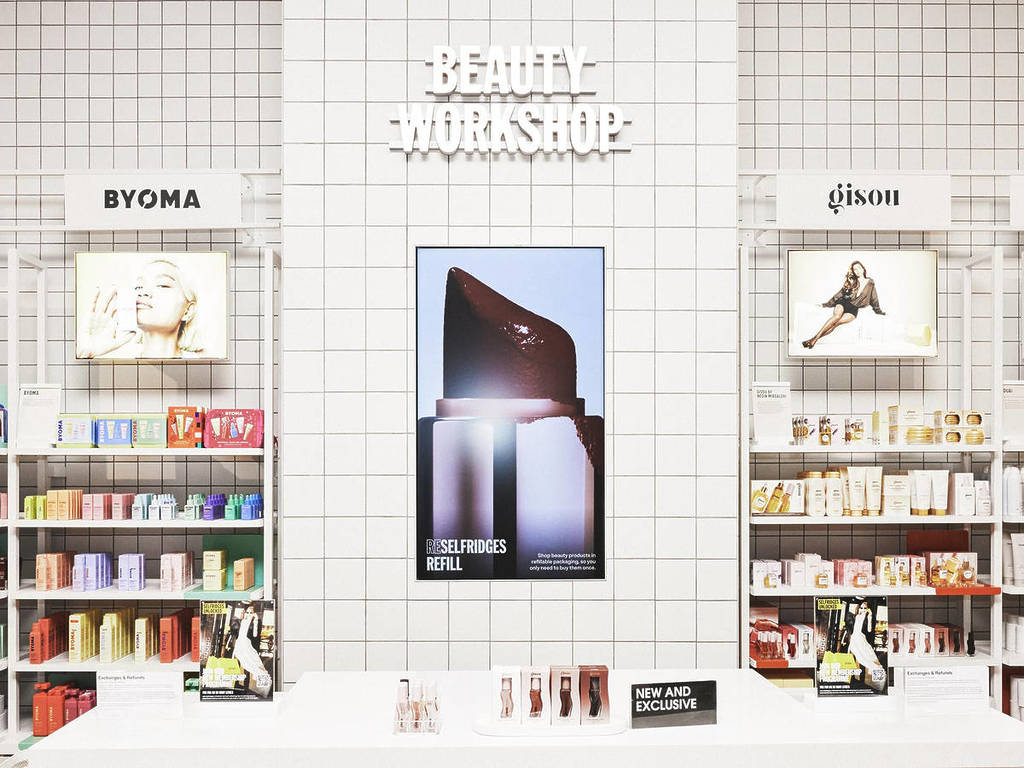 selfridges beauty department at manchester trafford