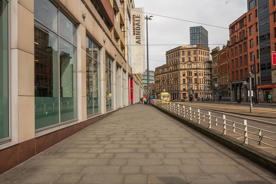 10 Photos Of Manchester Looking Eerily Empty During Lockdown