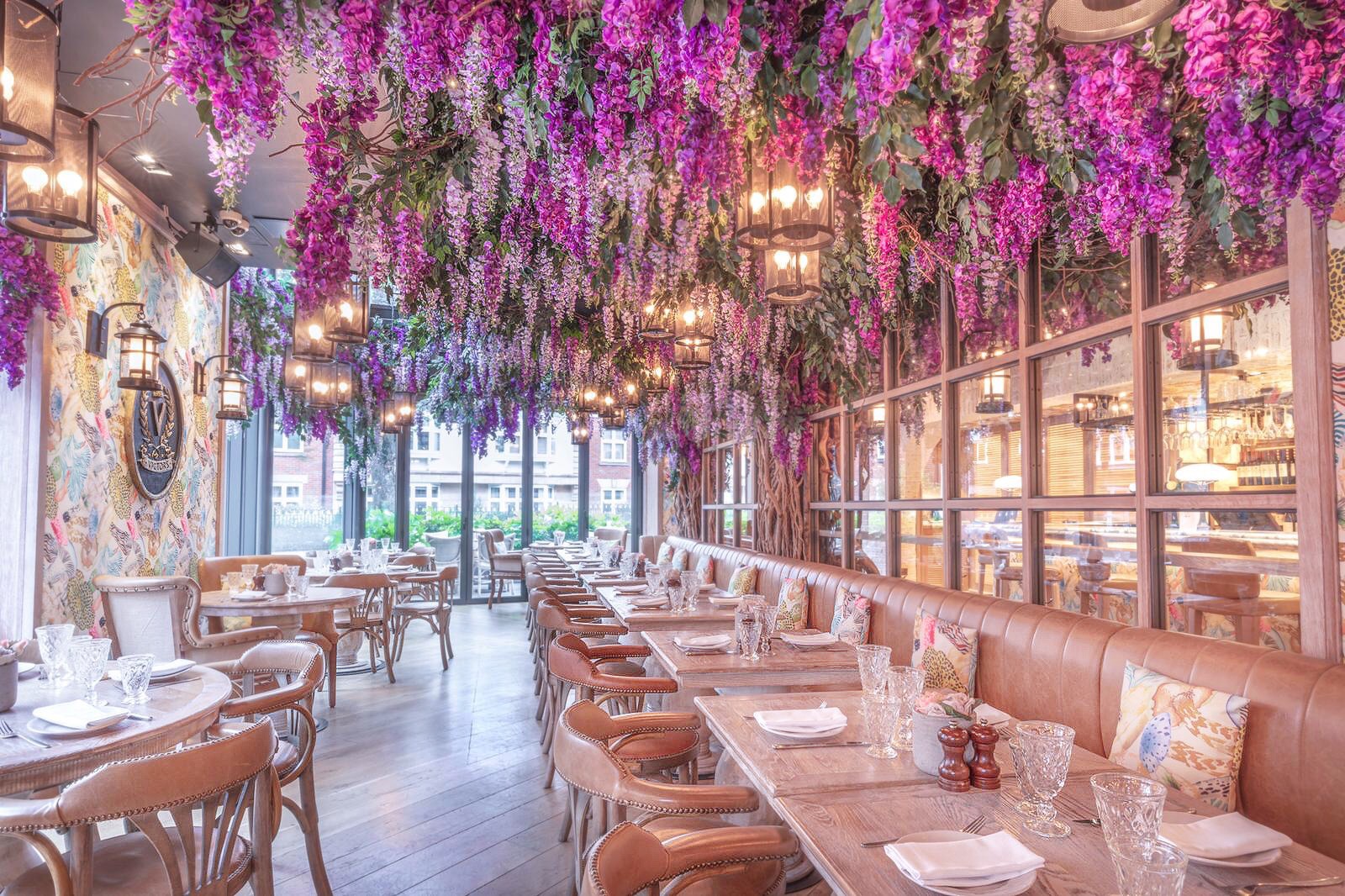 Victors Alderley Edge A Charming Floral Restaurant Secret Manchester