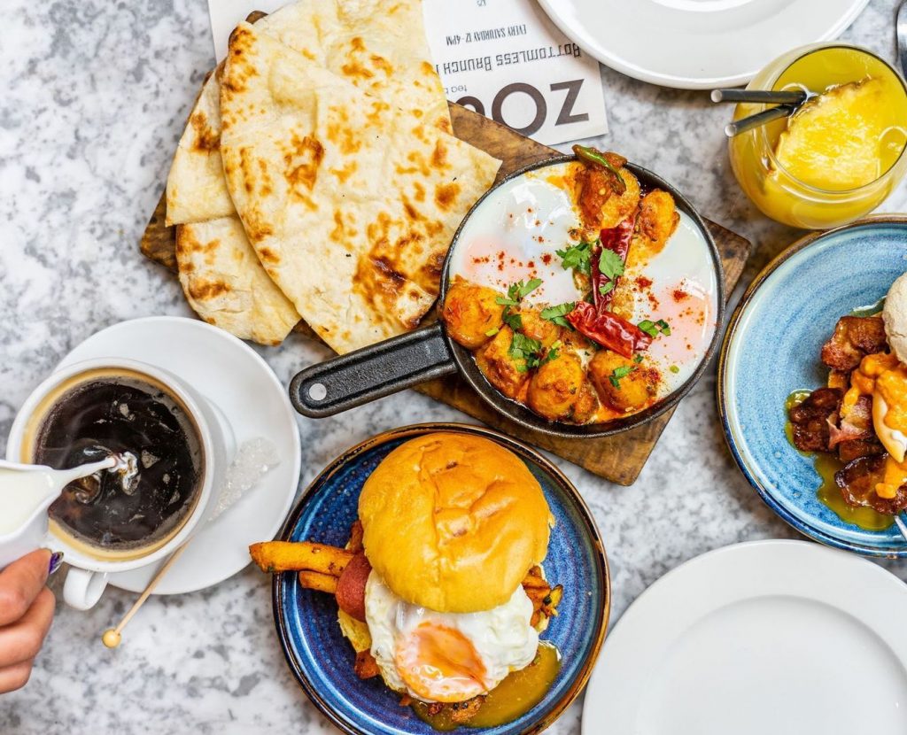 An IndianInfused Bottomless Brunch With FreeFlowing Bubbles Has