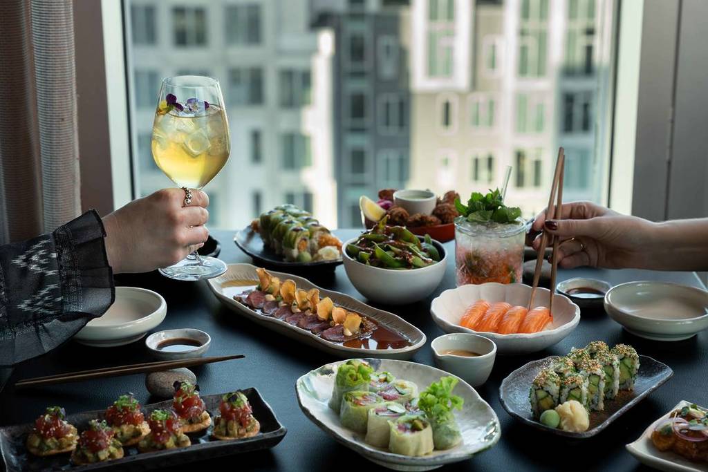sticks 'n' sushi brunch in manchester