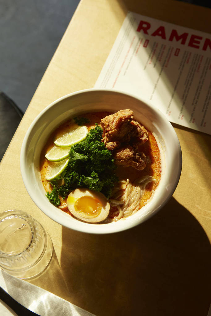 ramen bowl at RAMENSHOP in manchester