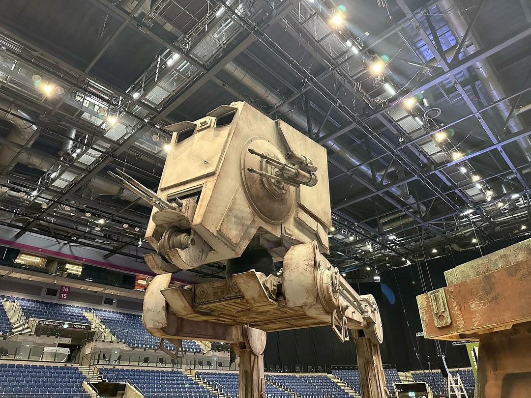 star wars vehicle at manchester comic con