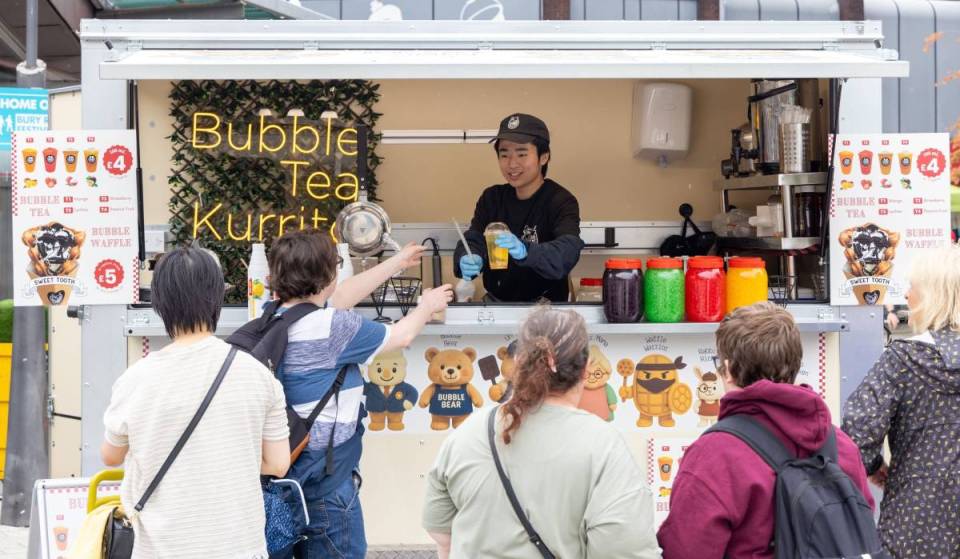 Just a short tram ride from Manchester: A huge, three-day food and drink festival with over 70 traders and a Hong Kong market is returning to Bury