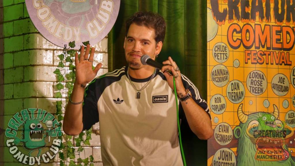 andre de freitas at creatures comedy festival