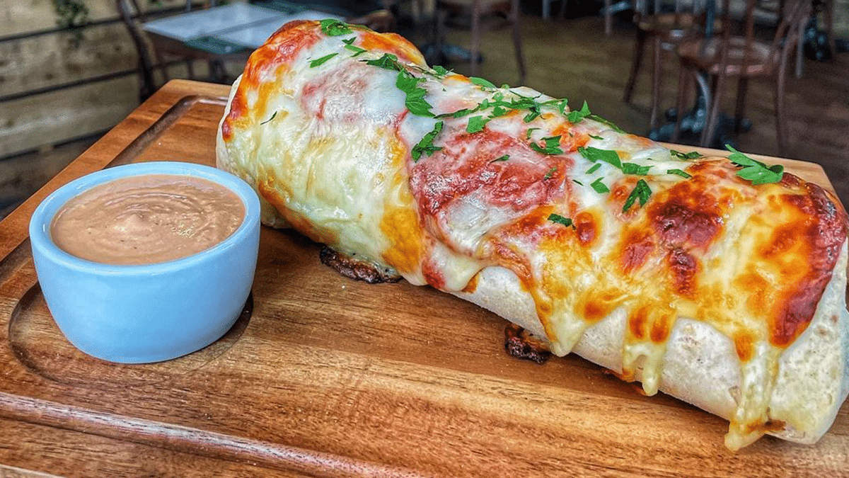 American Pies In Manchester Has Created The 'Pizza Burrito'
