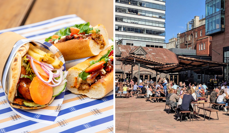 Enjoy Packed Gyros & Aperol Spritz Chicken Wings At Manchester’s Favourite Beer Garden
