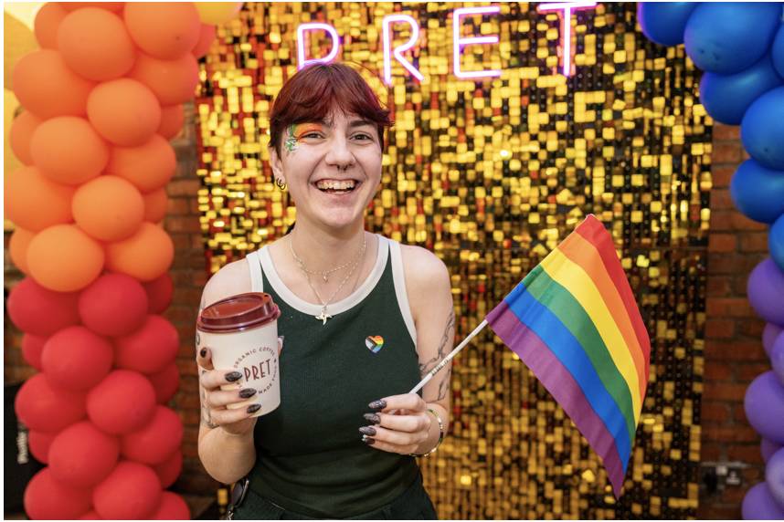 pride glow up pret