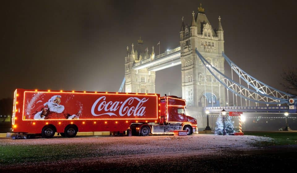 The Holidays Are Coming: Here’s When And Where To Find The Iconic Coca-Cola Christmas Truck In Greater Manchester This Weekend