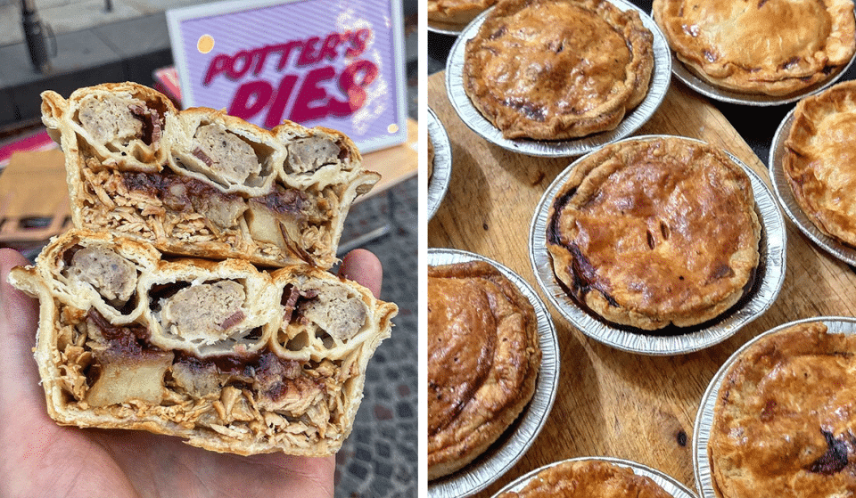 This Manc Bakery Has Created A Christmas Dinner Pie With A Pigs In Blankets Sausage Roll Top