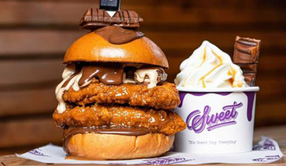 This Manchester Diner Has Created A Salted Caramel Fried Chicken Burger &#038; We Don&#8217;t Know How To Feel