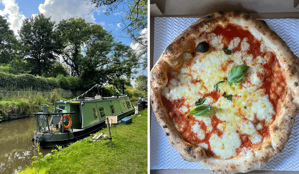 The Idyllic Canal Boat Serving Neapolitan Pizzas & Chocolatey Sweet Treats Returns To Stockport