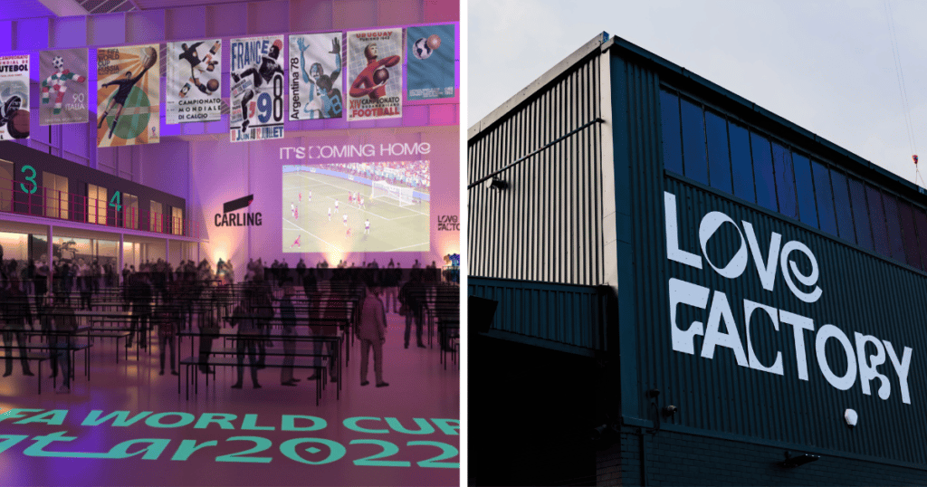Manchester’s New Venue Love Factory To Host Immersive World Cup Experience