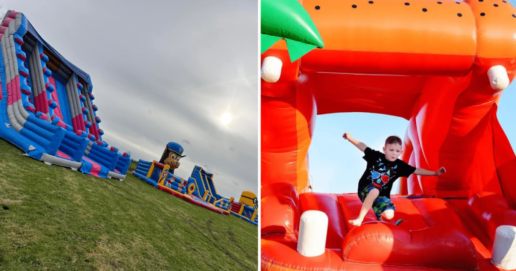 Open Air Bounce Brings Inflatable Fun To Greater Manchester