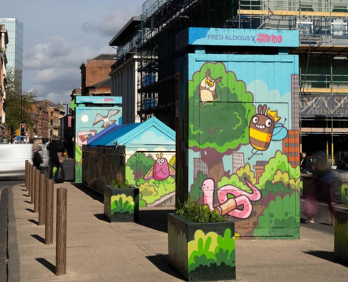street art stevenson square northern quarter manchester
