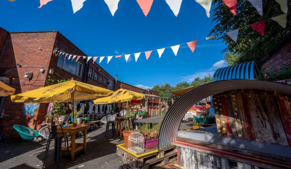 This Hidden Manchester Food Hall Has Been Named The UK&#8217;s Best Outside Of London &#8211; And It&#8217;s In A Converted Textile Warehouse With A Secret Garden