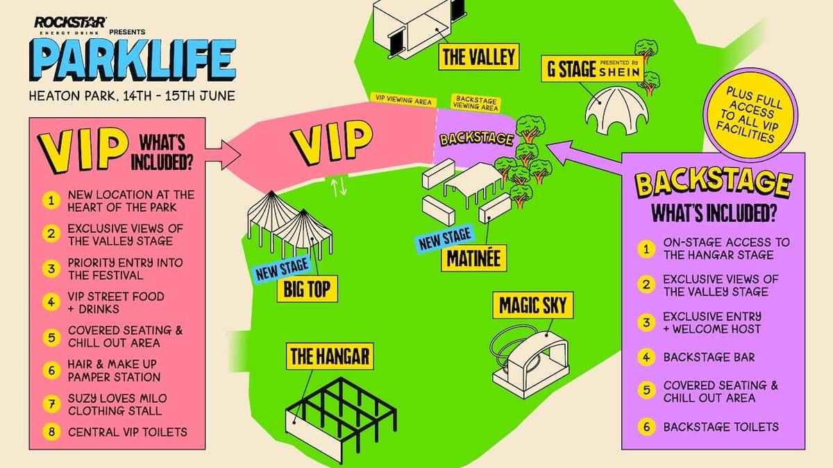 parklife map 2025
