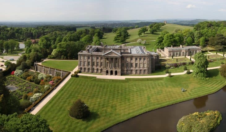 This beautiful 600-year-old country estate near Manchester was the iconic backdrop for Mr Darcy’s famous lake scene in ‘Pride and Prejudice’ – and you can actually spend the night in its historic hunting lodge