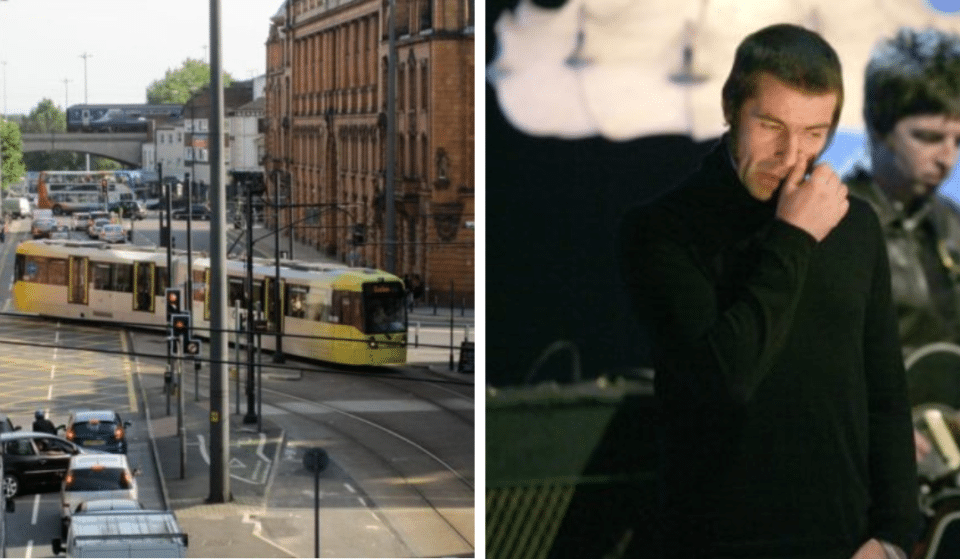 Manchester Commuters Are Set For A Surprise From Liam Gallagher On The Trams This Week