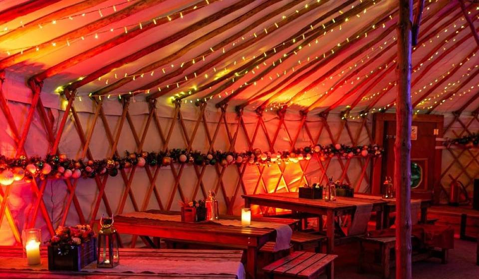 A Festive Party Yurt Has Arrived In Spinningfields For Christmas, Bringing Cosy Après-Ski Vibes