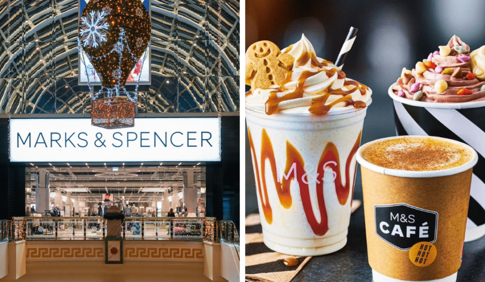 The Huge New Trafford Centre M&S Store Is Now Open, And You Can Get Colin The Caterpillar Hot Chocolates