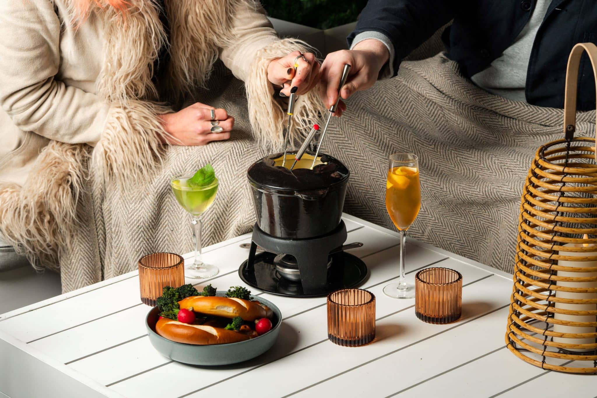Refuge Manchester Has Launched An Après Ski Fondue Terrace