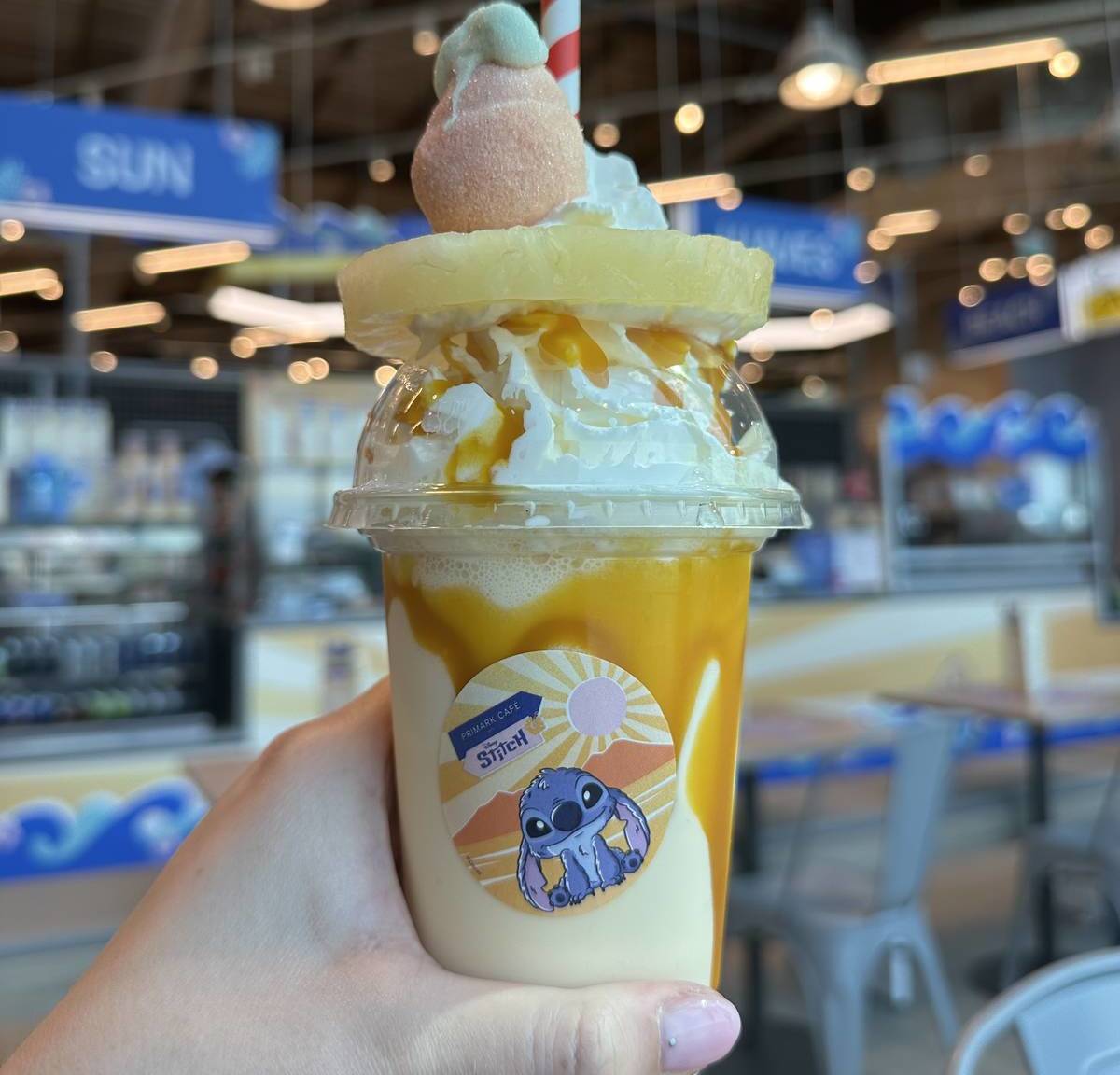 stitch cafe primark honolulu shake manchester