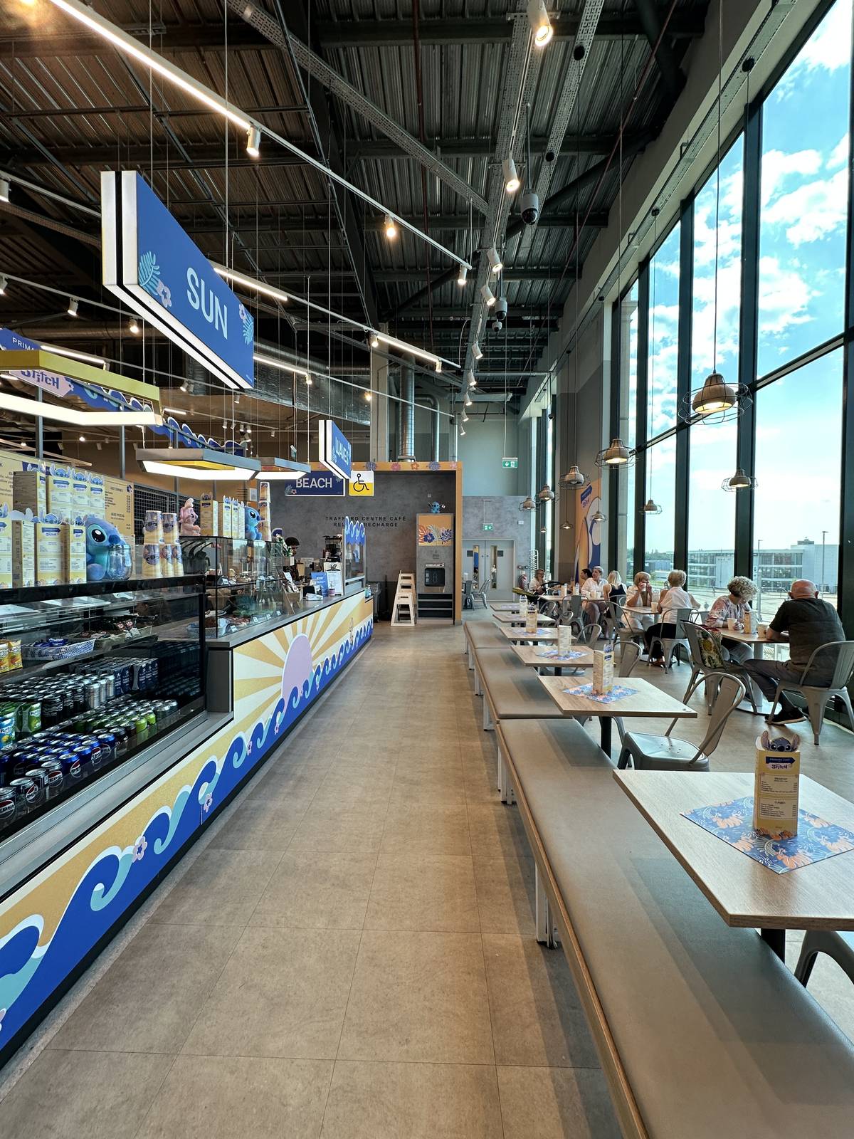 stitch cafe primark interior manchester