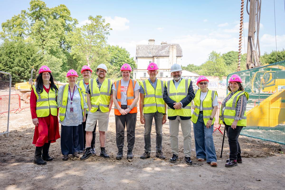 building starts on lgbtq home site whalley range