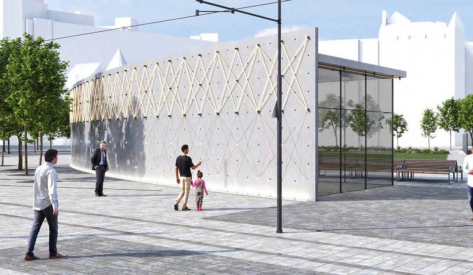 Piccadilly Gardens £25m Transformation Begins With Work On Concrete Pavilion