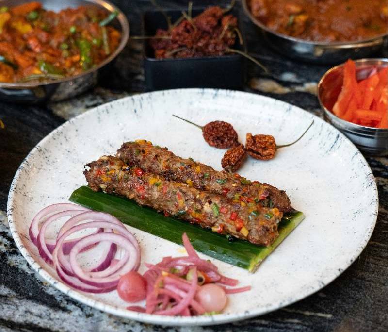 zouk carolina reaper seekh kebab