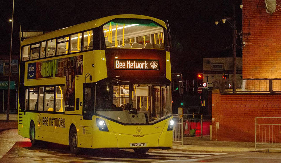 Buses To Run At Least Every Hour In Night Transport Pilot Connecting Leigh, Bolton, Salford And Manchester